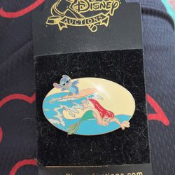 Stitch With Arial Invades The Little Mermaid Pin Disney 