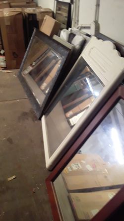 55x33 mirrors and more.price varies