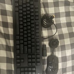 WORKING Wired 100% Keyboard & Wired/Wireless Mouse Combo