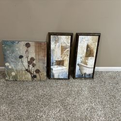 Decorative Pictures for a Bathroom