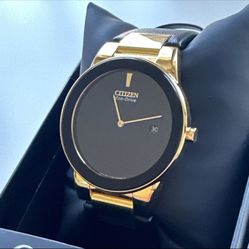 Citizen Eco-drive Axiom Solar AU1062-05E Wristwatch Watch Men’s