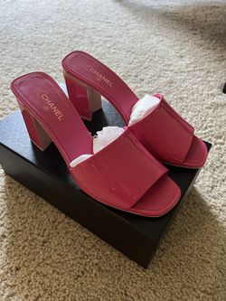 chanel mules 38.5