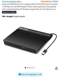 External CD/DVD drive