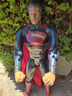 Large Size Superman Doll Vintage