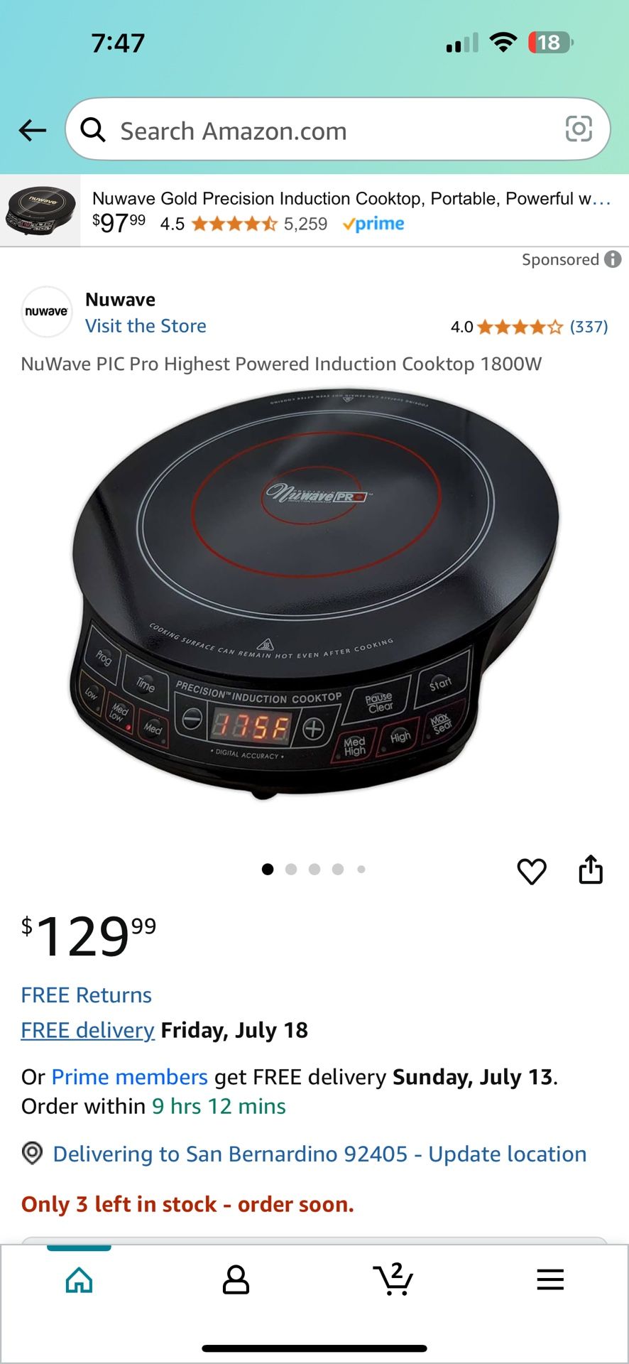 Cooktop