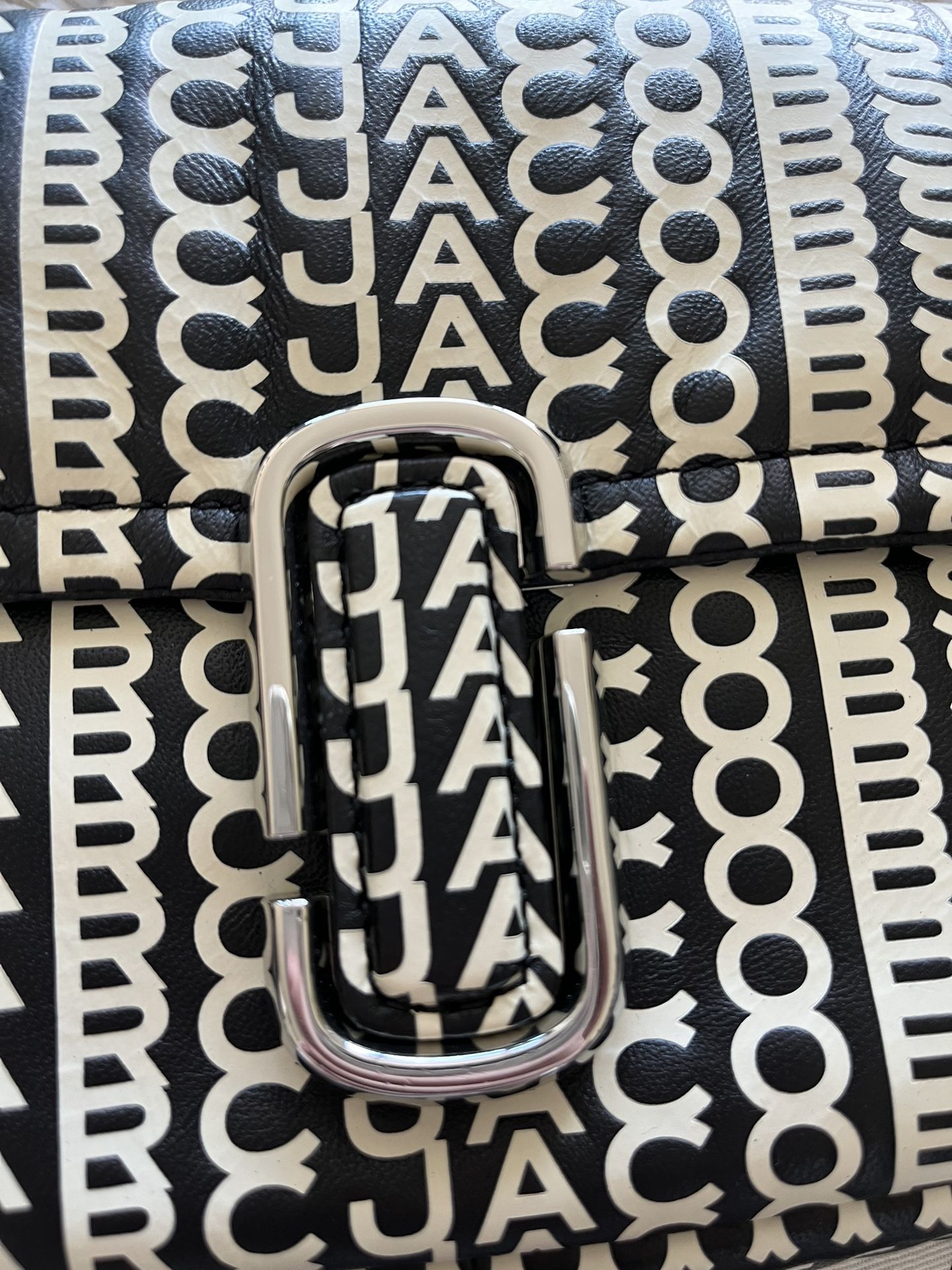 Marc Jacobs Monogram Leather U Marc Shoulder Bag