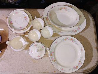 Antique Dish Set