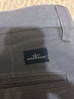 Dockers Men’s Dress Pants 36x34 – Dark Charcoal Gray – Business Casual