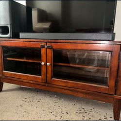 Wood TV Stand