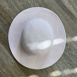 Biltmore For Madewell Dome Wool Hat in Blush Pink S/M