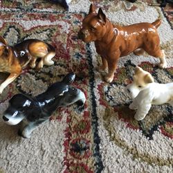 Vintage MIJ Ceramic/porcelain Dogs