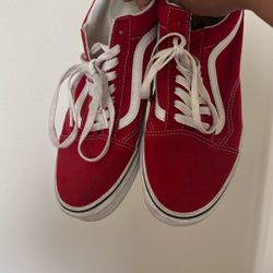 Red vans 