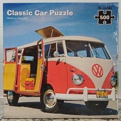 Classic Car Puzzle VW Volkswagen Bus
