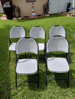 Plegable chairs 5 price for the 5