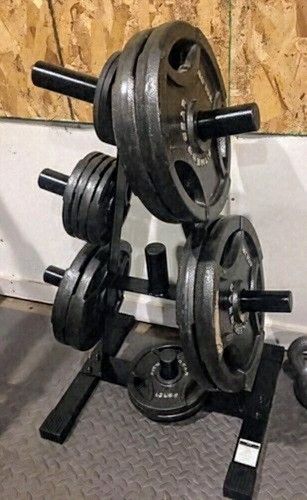 CAP Barbell Olympic 2-Inch Plate Rack RK-2A (PLATES NOT INCLUDED)