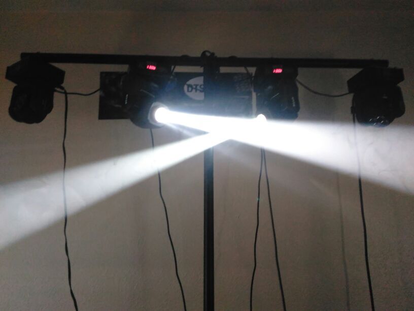 Luces roboticas para dj