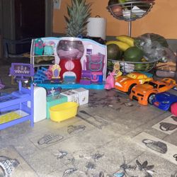 Lot Of Toys And Playset 