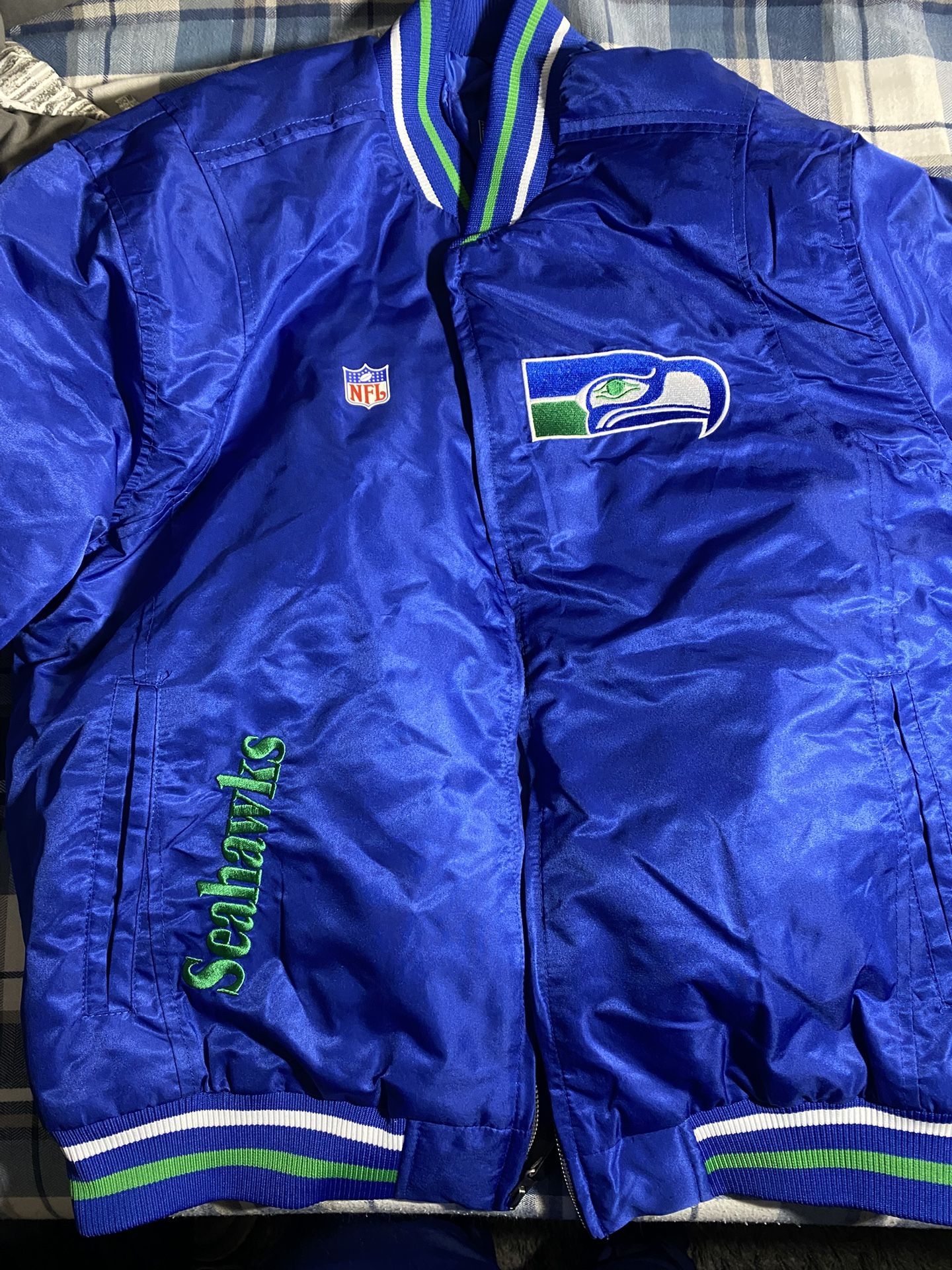 M Seattle Seahawks jacket puffer