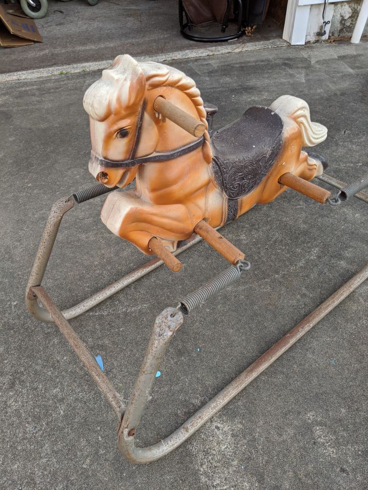 Vintage hobby horse