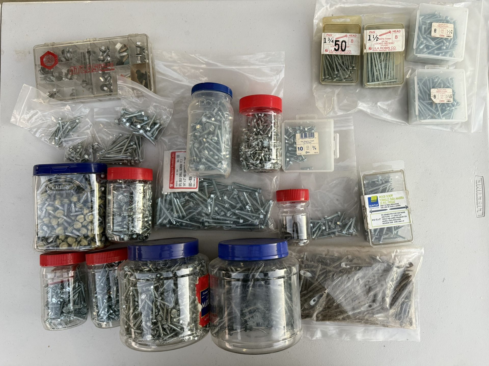 Self Drilling Self Tapping Metal Screw BUNDLE