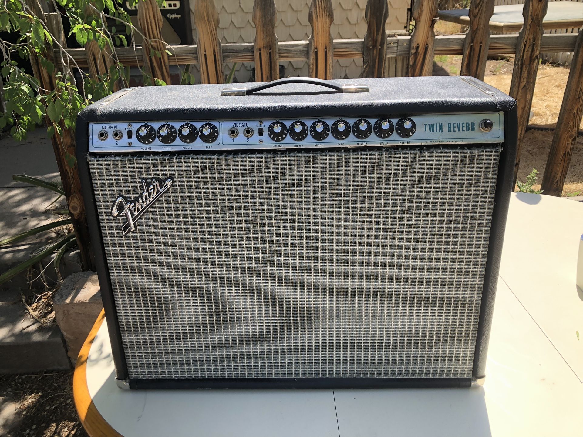 1971 Fender Silverface Twin Reverb