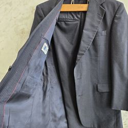 Ron Chereskin Men's Suit Jacket 40R Pants 34R