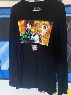 Demon Slayer Men’s Long Sleeve Shirt Xl