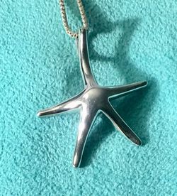 Starfish Silver necklace