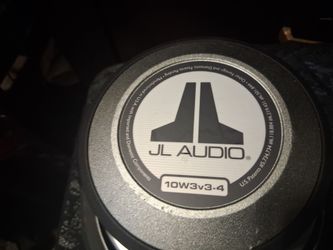 JL audio 10 " W3v3-4