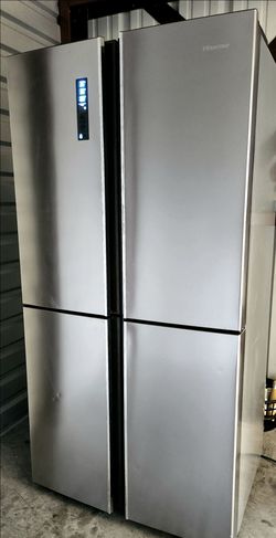 Counter Depth 4 Door Refrigerator With Ice Maker