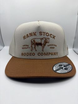 Hooey Rank Stock Rodeo Company Snapback Hat