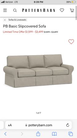 Pottery Barn Sofa