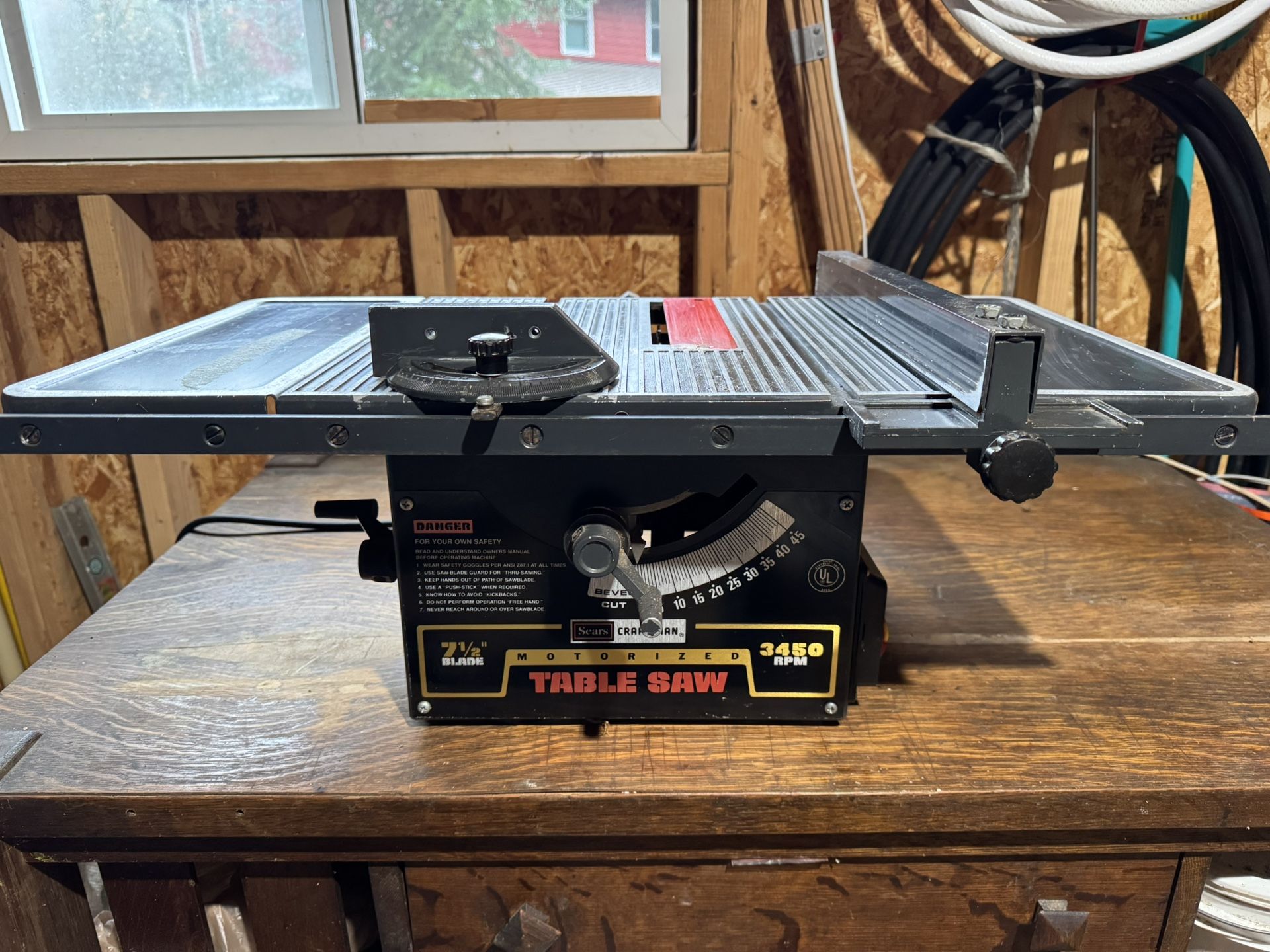 Craftsman Table Saw