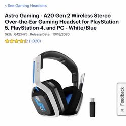 Gaming Headsets Ps5 Xbox Pc