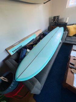 Young shapes long fish surfboard longboard