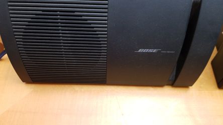 Bose model 100 and video speakers