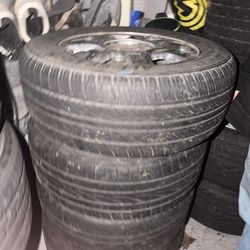 16 Inch Lexus Wheel with Tire Set