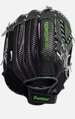 Franklin Fastpitch Softball Glove 11" Pro Series Green/Grey Durabond NEW