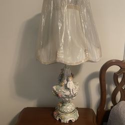 Vintage Porcelain Lamps made in Italy 