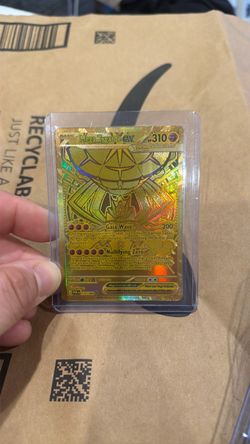 Mega Zygarde EX Gold Holo Pokémon Card 124/088