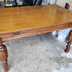 Dining Set, Table, Six Chairs, Buffet