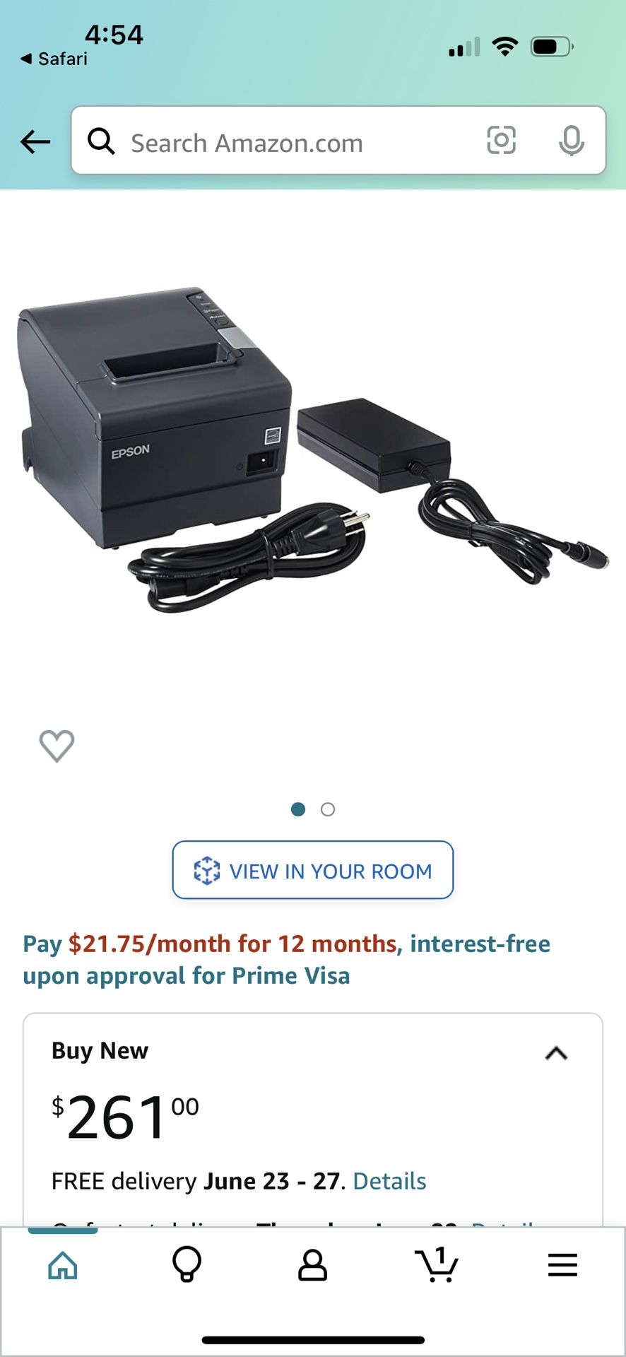 Epson Direct Thermal Printer