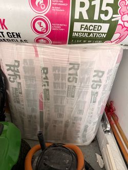 Owens Corning R-15 insulation you have,