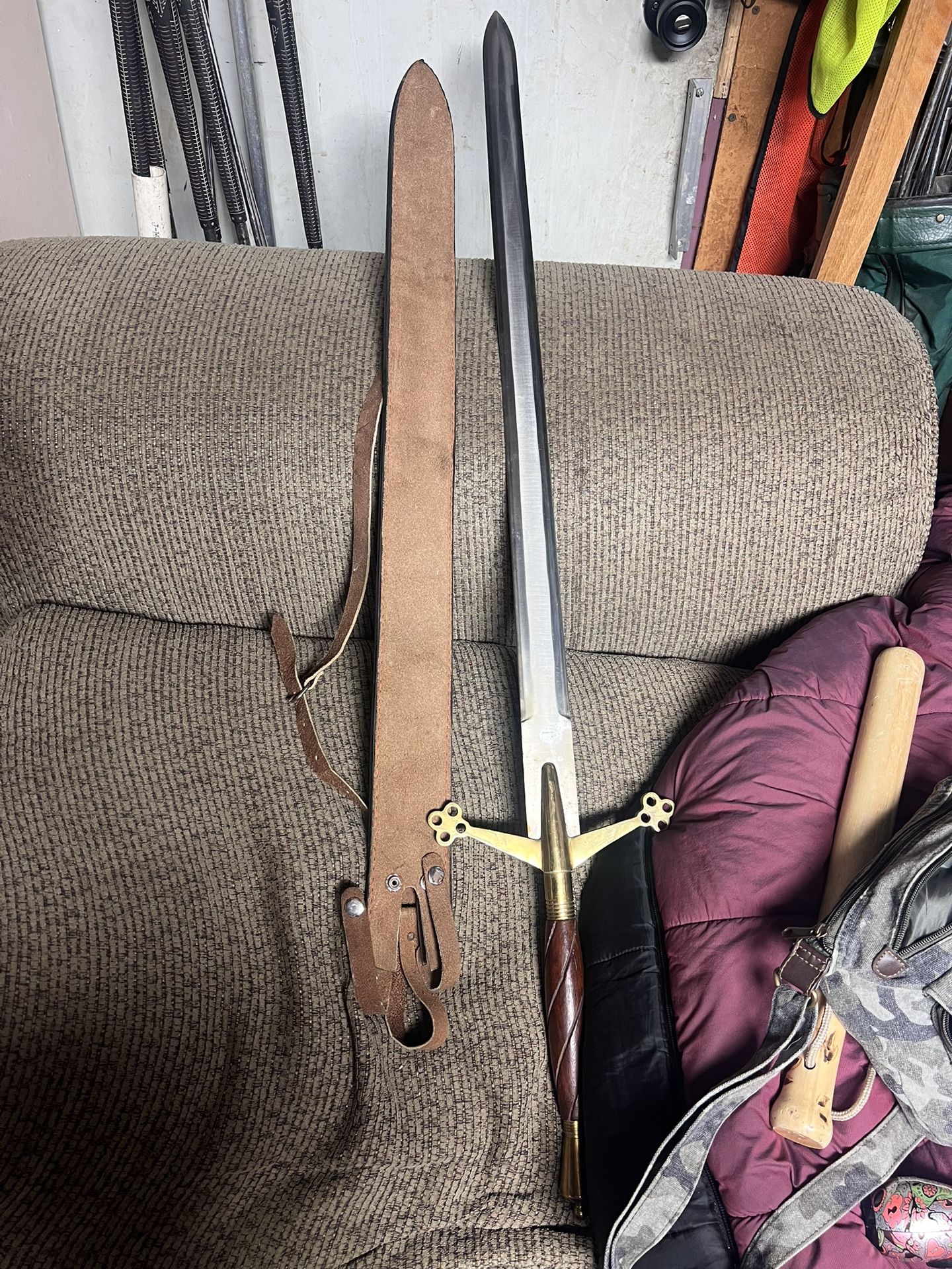 Sword And Carrying Case
