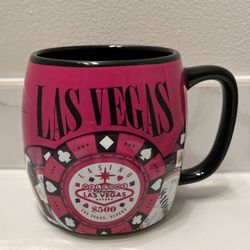 Hot Pink Las Vegas Souvenir Mug  $10