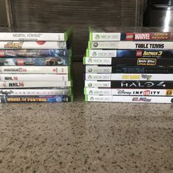 Xbox 360 Games  10$ Each