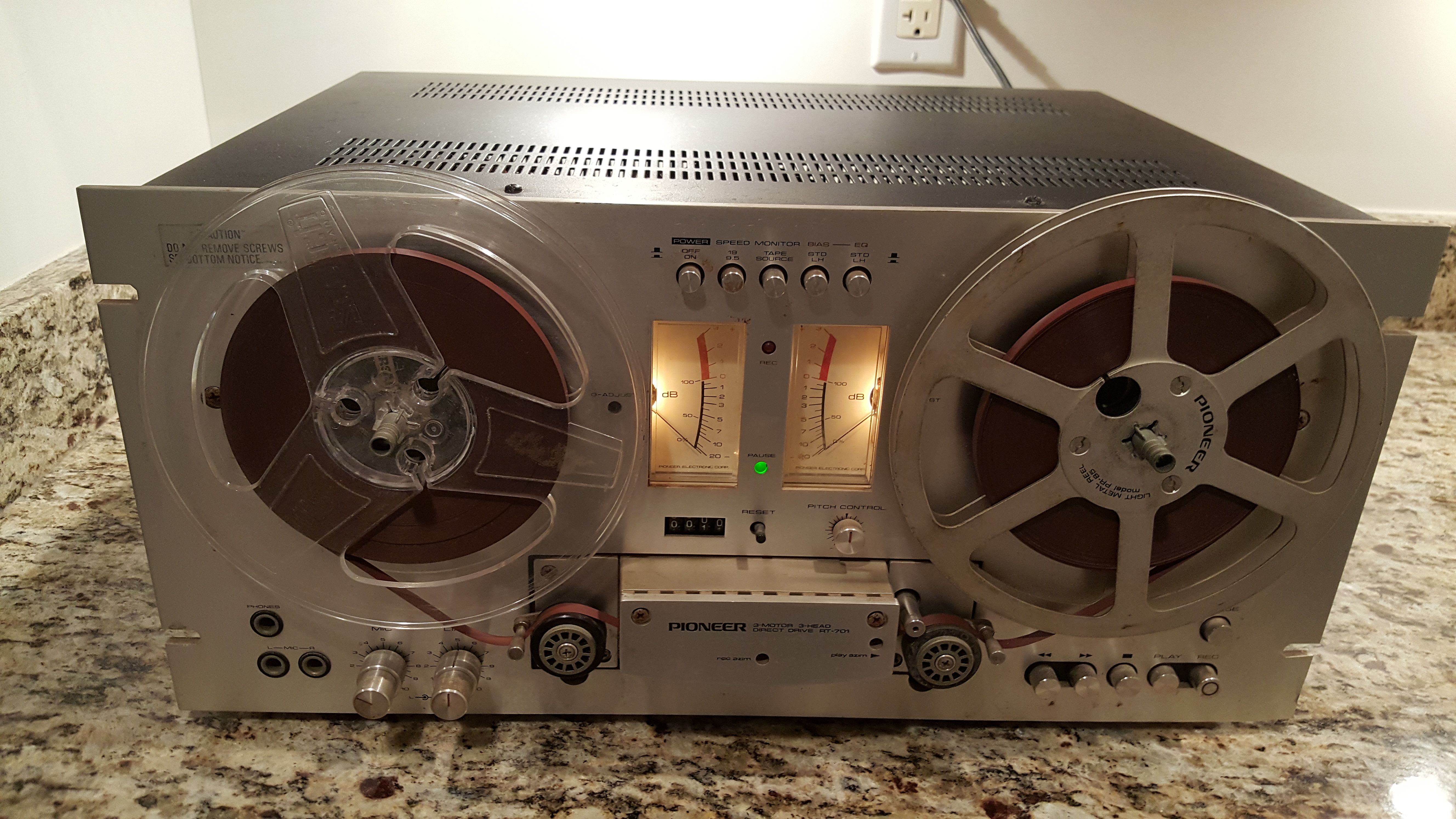 Pioneer RT-707 Auto Reverse Reel to Reel