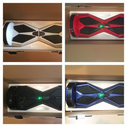 Smartboard Hoverboard w/ LED Lights, and 8inch wheels