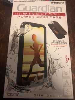 iPhone X wireless power case