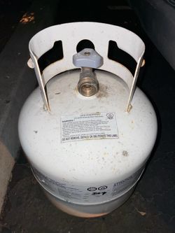 Propane tank (empty) $30